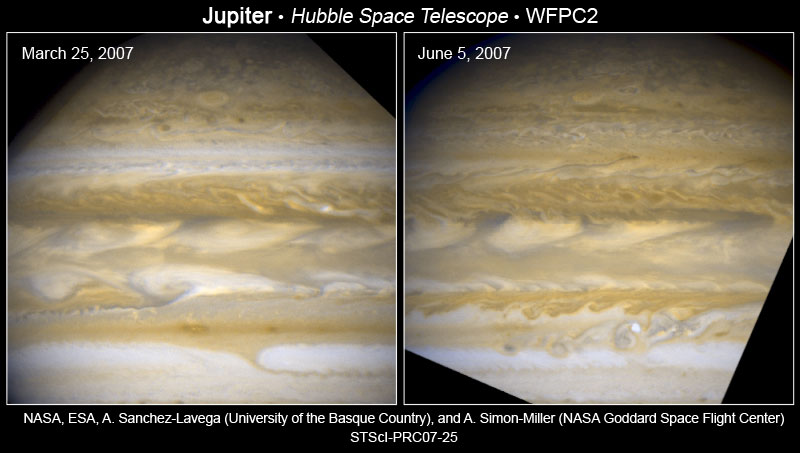 Watching The Face Of Jupiter Change